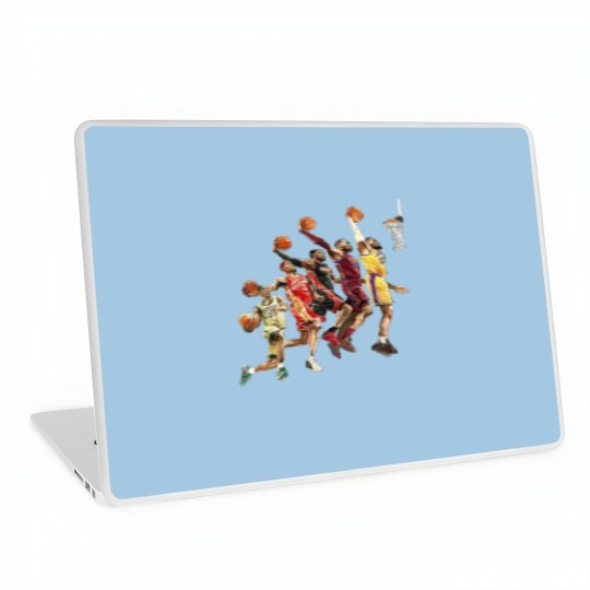 Discover The Evolution of lebron James, LeBron James'   Evolu Laptop Skins