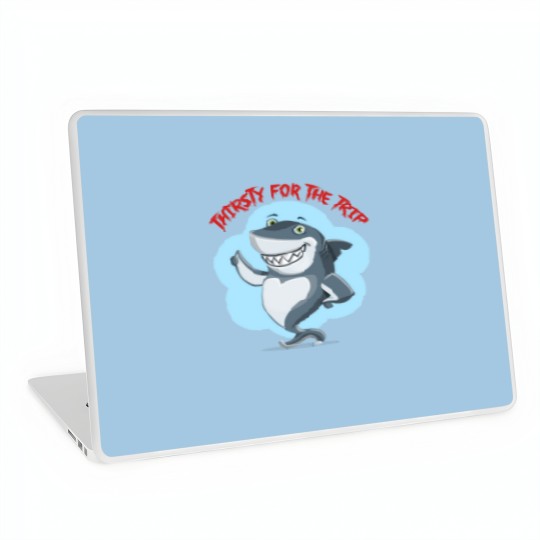 Discover Hungry shark Laptop Skins