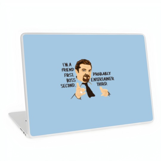 Discover David Brent - The Office Art Quote Laptop Skins