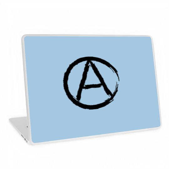 Discover anarchy sign Laptop Skins