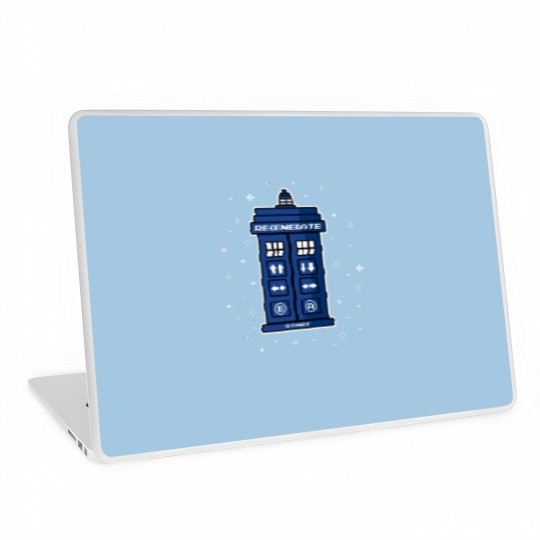 Discover Cheating Time and Space Laptop Skins