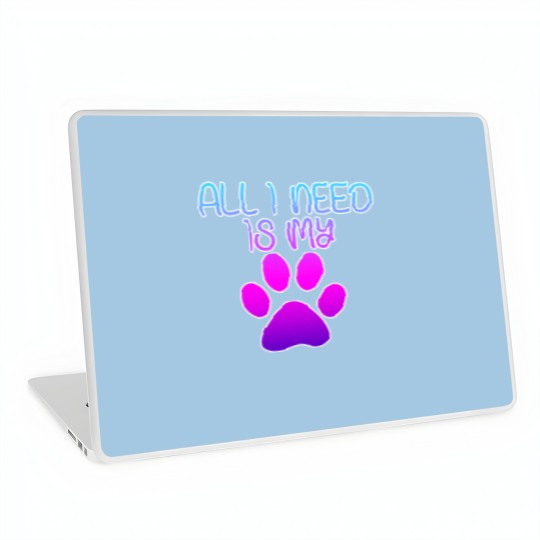 Discover Dog Lover Gift Laptop Skin