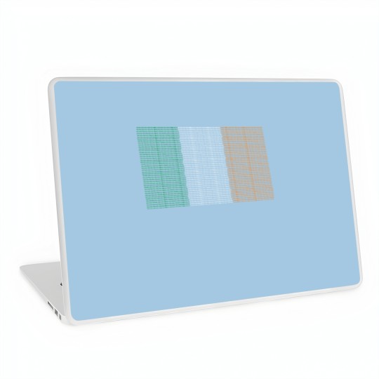 Discover Irish flag Laptop Skins