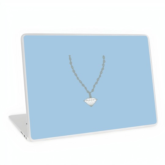 Discover gemstone diamond necklace jewelry gold choker rich Laptop Skins