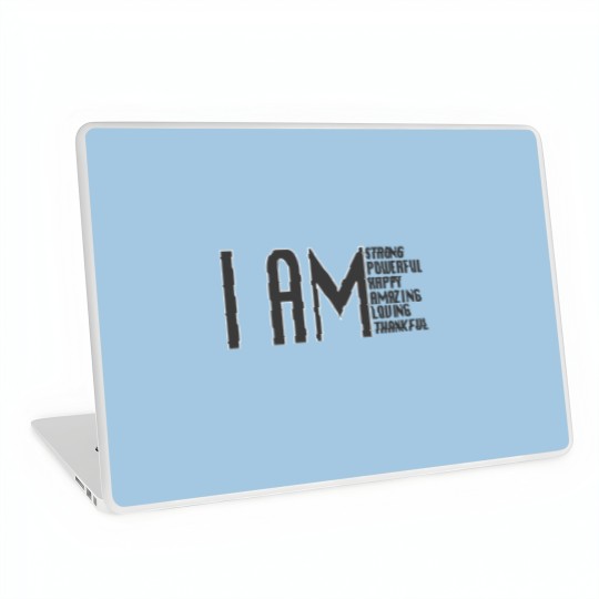 Discover I am... Laptop Skins
