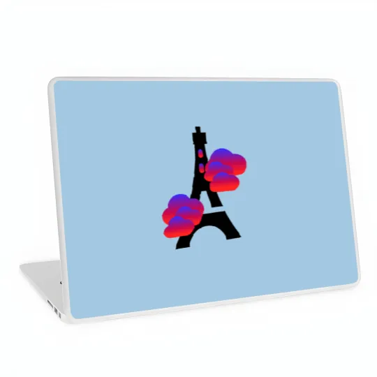 Discover Eiffel Tower From Paris Laptop Skins