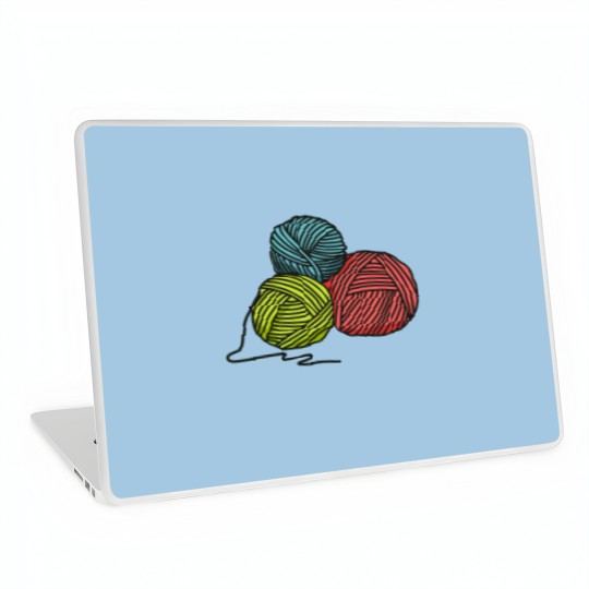 Discover yarn Laptop Skins