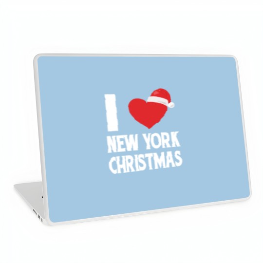 Discover Christmastime is here in New York City Laptop Skins
