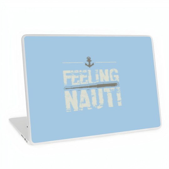 Discover Feeling Nauti Sailing Naughty Funny Pun Anchor Laptop Skins