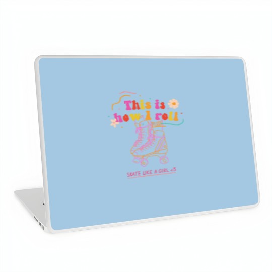 Discover roller skates Laptop Skins