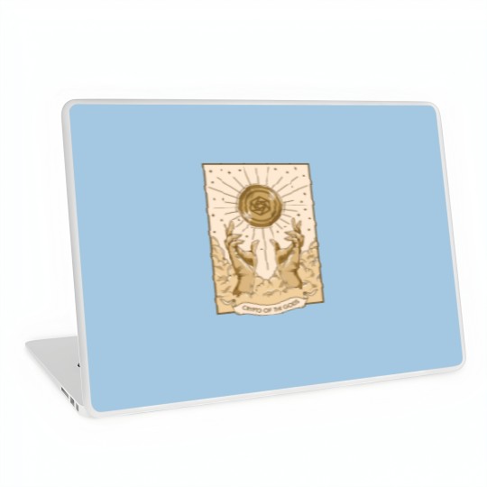 Discover Constellation Crypto of the Gods Laptop Skins