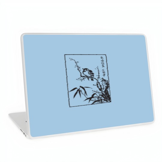 Discover Japanese Bird Art Laptop Skins