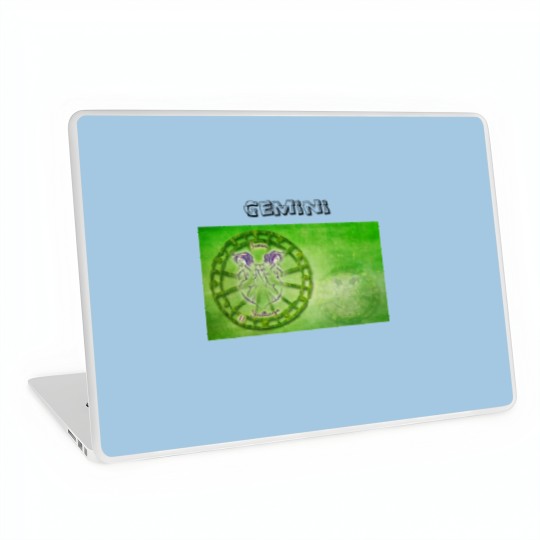 Discover Gemini Zodiac Astrology design Laptop Skins