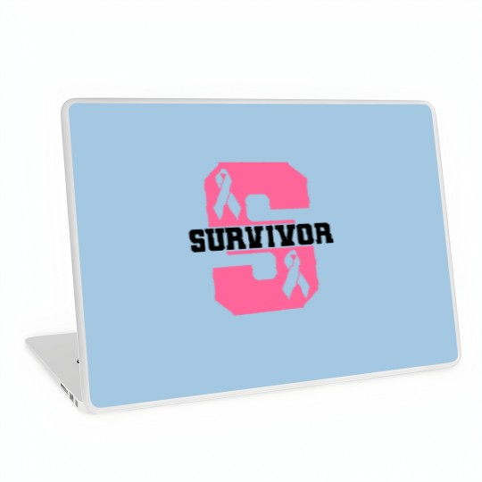 Discover Survivor Breast Cancer Awareness Laptop Skins