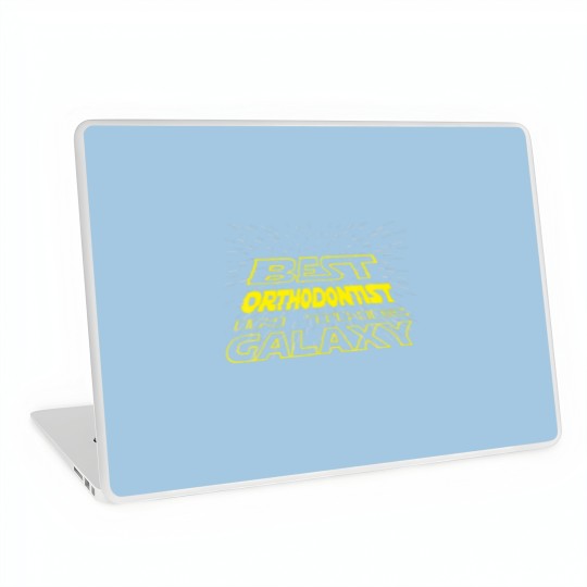 Discover Orthodontist Funny Cool Galaxy Job Laptop Skins