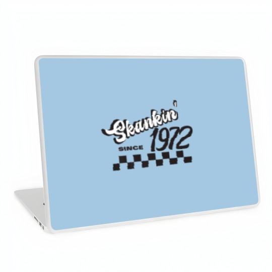 Discover Skankin Since 1972 50Th Birthday Ska Two Tone Laptop Skins