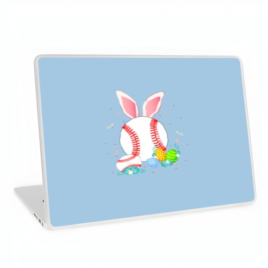 Discover Baseball Easter Egg Women Men Teen Girls Boys Laptop Skins
