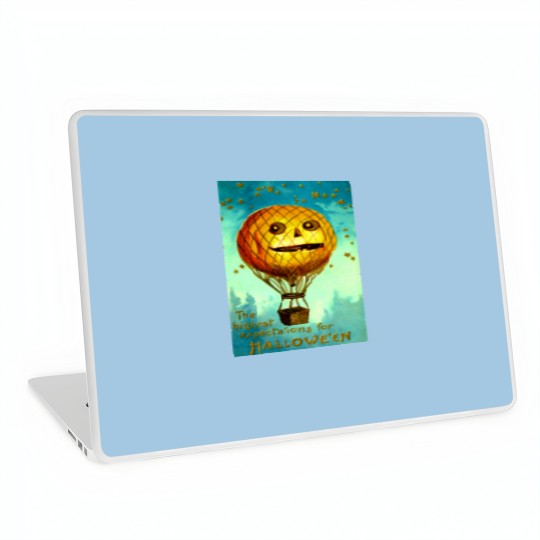 Discover Jack O' Lantern Air Balloon Laptop Skins