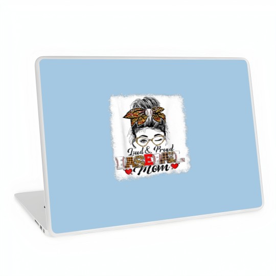 Discover Funny Messy Bun Loud Laptop Skins