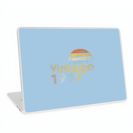 Discover 40Th Birthday Vintage Forest 1982 Laptop Skins