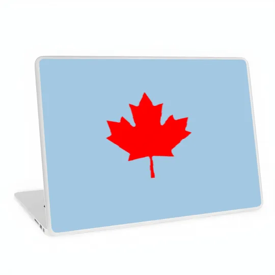 Discover Red Canada Maple Leaf Souvenir Laptop Skins