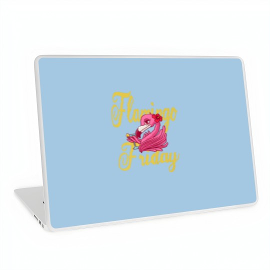 Discover Flamingo Friday Laptop Skins