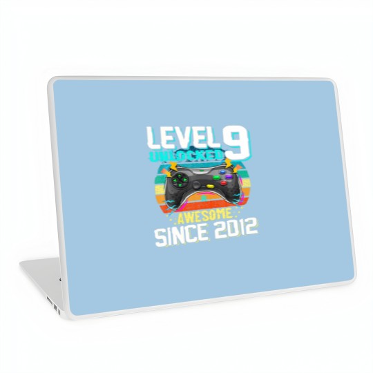 Discover Awesome 2012 Level 9 Unlocked Video Game 9 Years O Laptop Skins