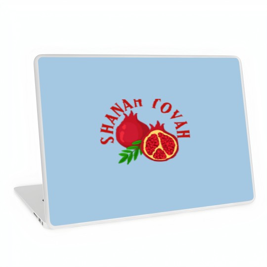 Discover Rosh Hashanah Shanah Tovah Pomegranates Laptop Skins