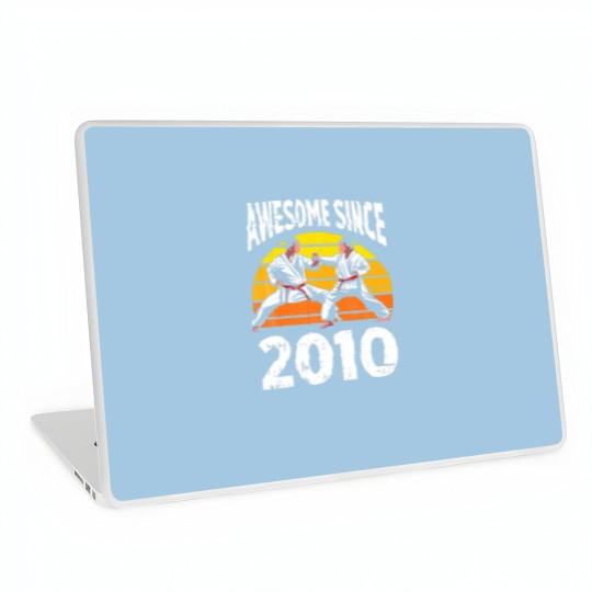 Discover Karate Awesome Since 2010 12Th Birthday 2 Years Ol Laptop Skins