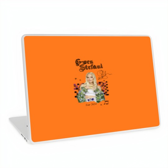 Discover Gwen Stefani Tour 2024 Gift For Fan Laptop Skins