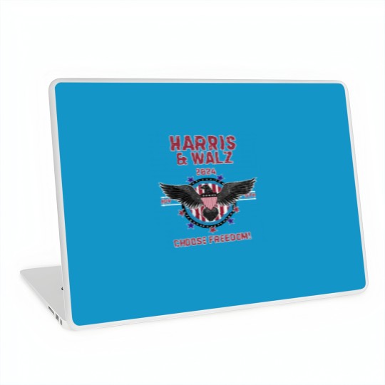Discover Kamala Harris Names Minnesota Gov. Tim Walz as Her Running Mate Laptop Skins