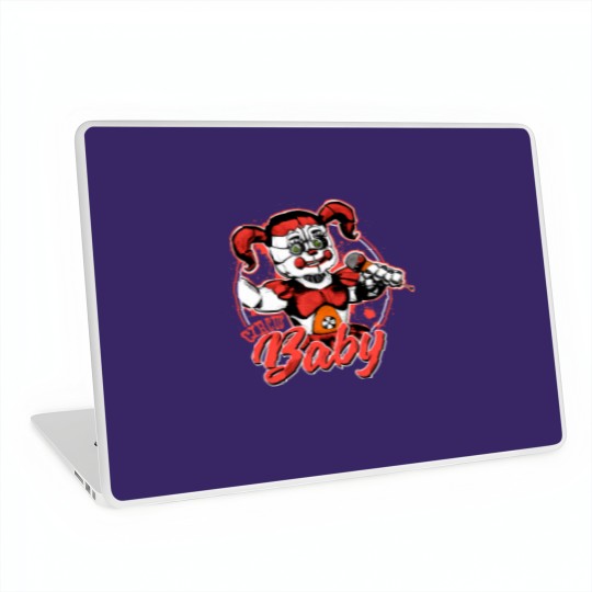 Discover Circus Baby Five Nights At Freddy's Fine Cotton Jersey Mens and Ladies Womens Laptop Skins Unisex Adult Sizes