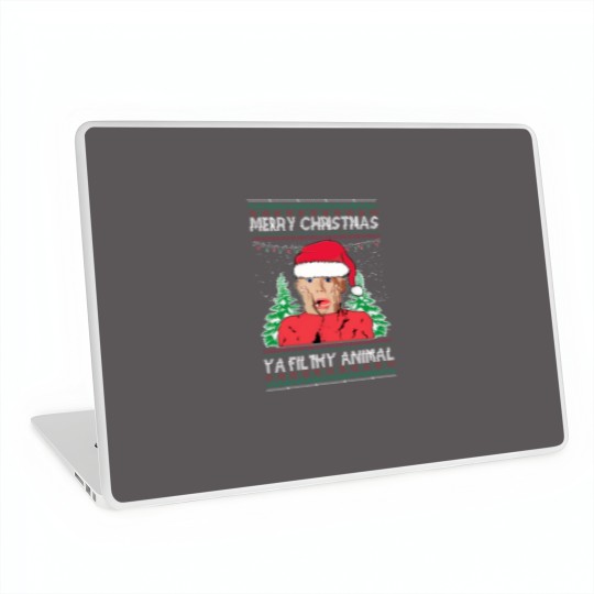 Discover Kevin Filthy Animal Boys Girls Kids Youth Ugly Christmas Sweater Laptop Skins
