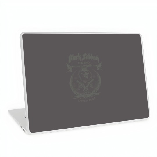 Discover Black Sabbath The End Mushroom Cloud Laptop Skins A Rock Off