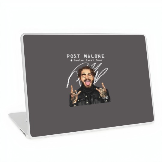 Discover Post Malone 12 Carat Tour Limited Edition Laptop Skins