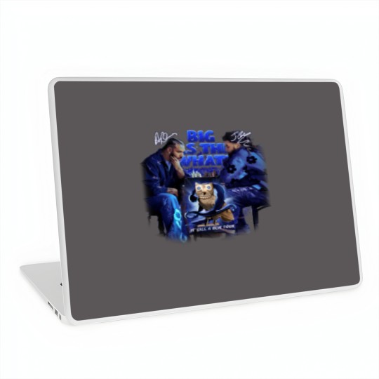 Discover Drake And J. Cole It’s All A Blur Music Tour 2024 Signatures Laptop Skins Gift Fans