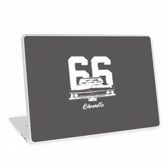 Discover 1966 Chevelle Grill View Worn Look Laptop Skins