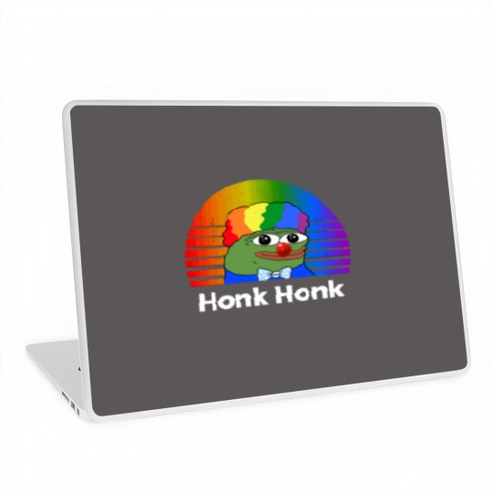 Discover Clown Pepe Honk Honk Funny Meme Honkler 0454 Laptop Skins