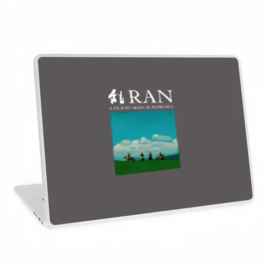 Discover Akira Kurosawa - Ran Illustration with Title - Kurosawa - Laptop Skins