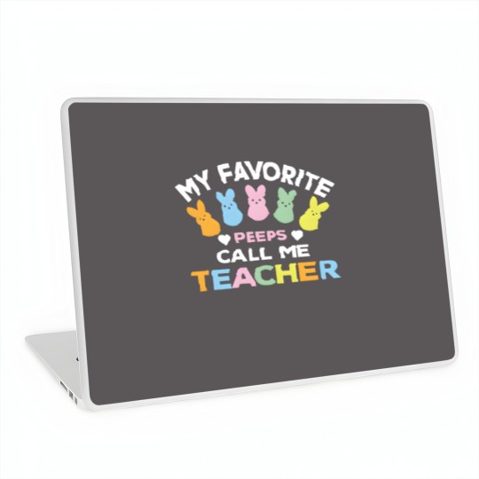 Discover Easter Teacher Laptop Skins