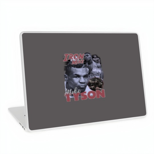 Discover Vintage Iron Mike Tyson Laptop Skins