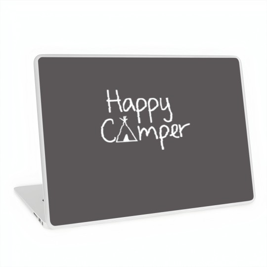 Discover Happy camper Laptop Skins