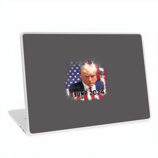 Discover Donald Trump Mugshot Laptop Skin