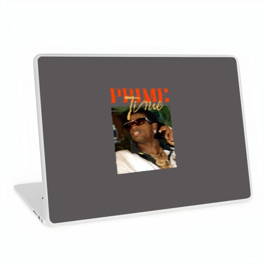 Discover Deion sport Sanders - Prime Time Laptop Skins