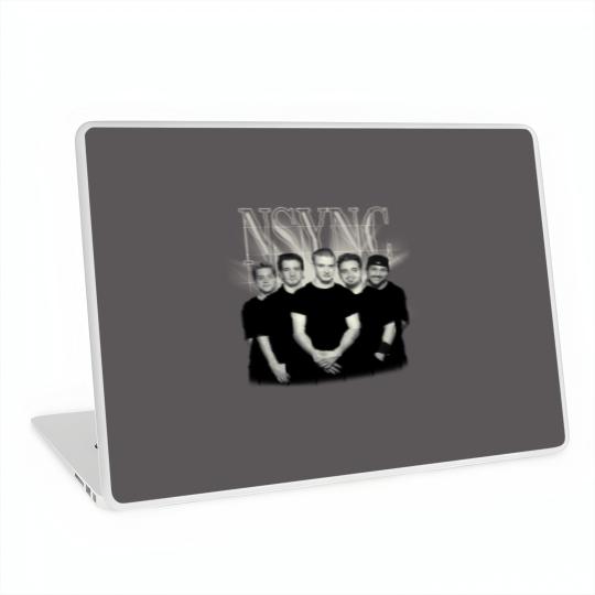 Discover Vintage Y2K NSYNC Laptop Skin