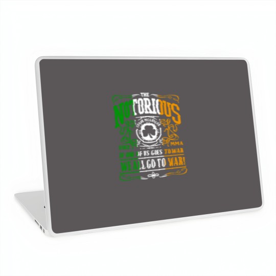 Discover conor mcgregor when one goes to w r we all go to Star wa r Coffee May The Froth be with You Laptop Skins