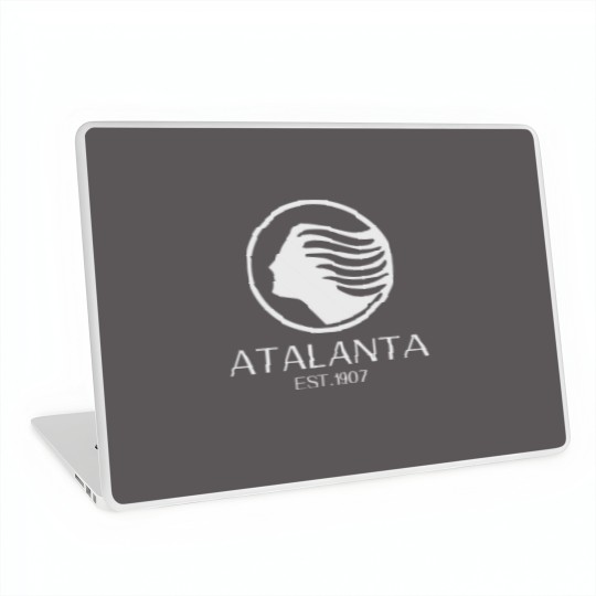 Discover Atalanta Grey Laptop Skin: Atalanta FC Merchandise