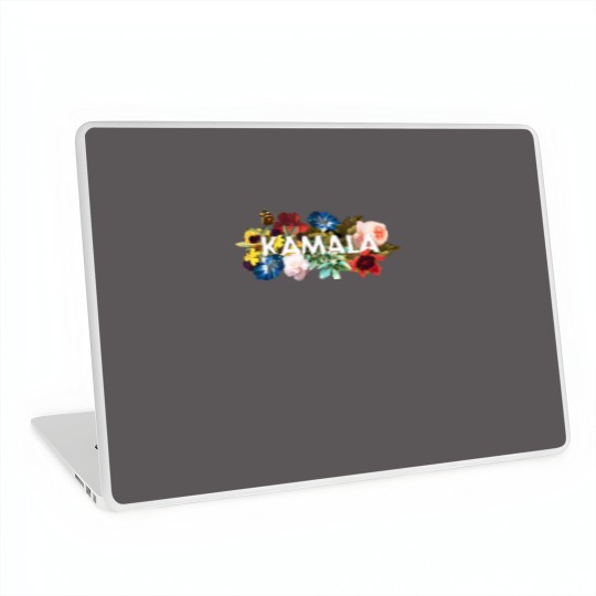Discover Kamala Harris Vintage Floral Feminine First Female President Laptop Skins