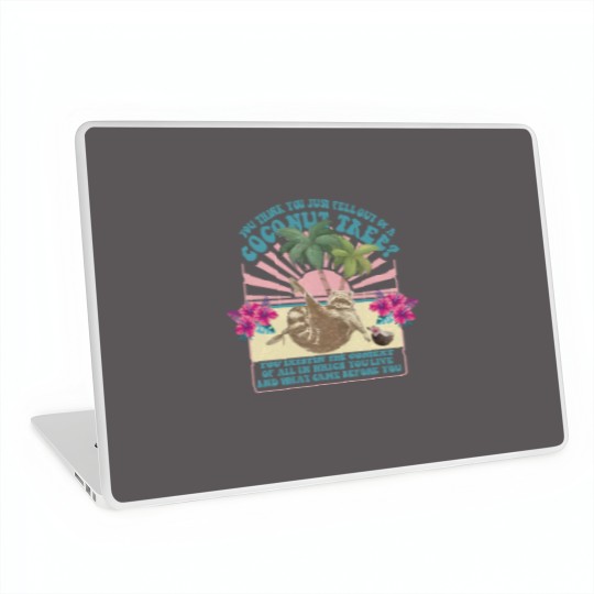 Discover You Think You Just Fall Out Of A Coconut Tree Laptop Skins,  Kamala 2024 Laptop Skins, Kamala Harris Laptop Skins