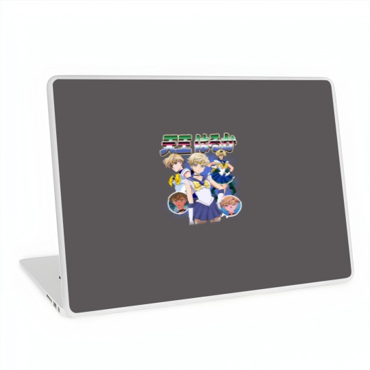 Discover Vintage Sailor Uranus Laptop Skins - Sailor Moon Accessories